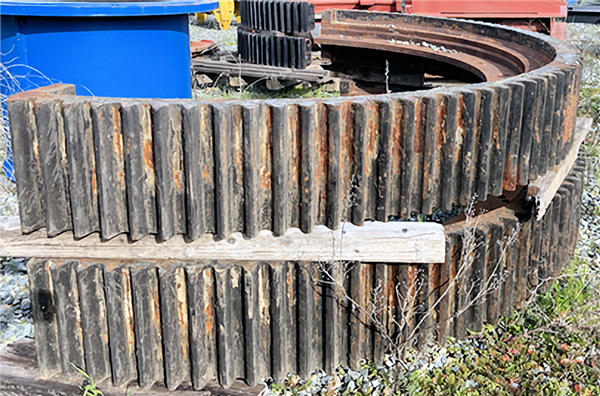 Spare Used Bull Gear For Marcy 7' X 7' Ball Mill)